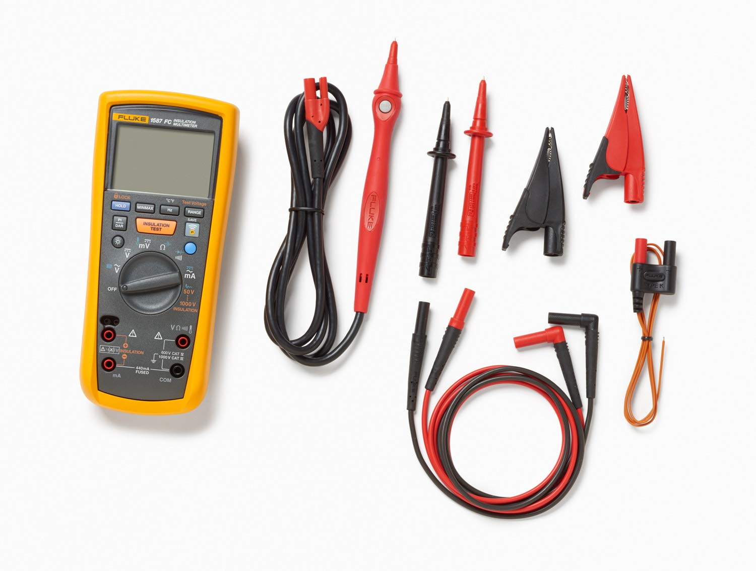 Fluke 1587 FC kit and accessories