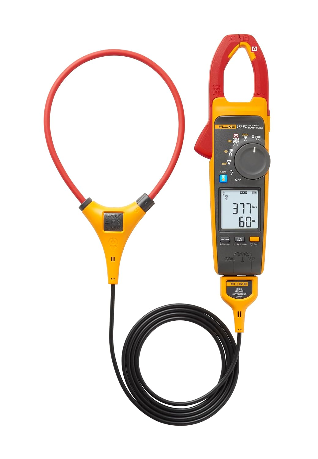 Fluke 377 FC Clamp Meter with iFlex
